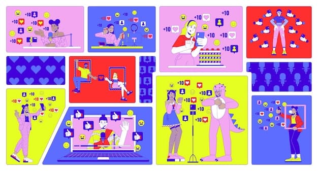 A collage of different social media posts and feedback messages